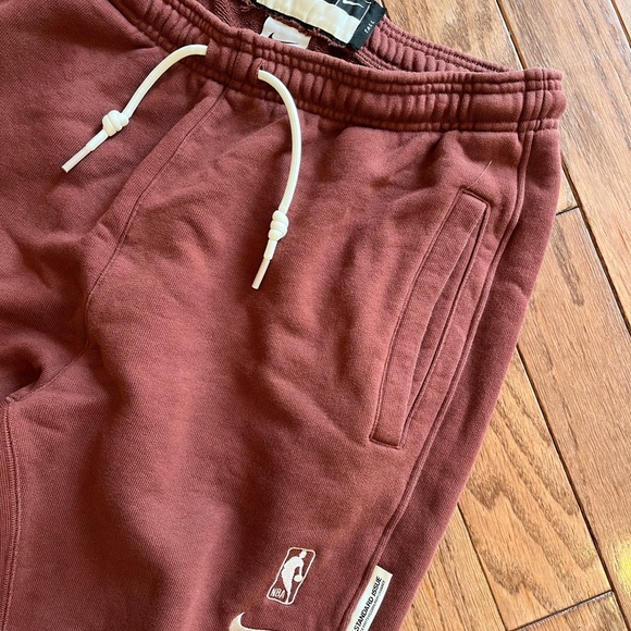 Nike NBA Rockets Maroon Jogger Sweatpants - Picture 1 of 4